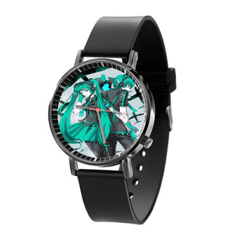 Hatsune Miku Vocaloid Love is War Custom Quartz Watch Black With Gift Box