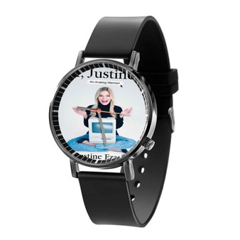 Ijustine Custom Quartz Watch Black With Gift Box