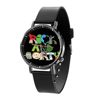 Rick and Morty Custom Quartz Watch Black With Gift Box