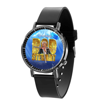 Rod Stewart 2024 Tour Custom Quartz Watch Black With Gift Box