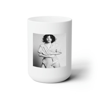 Rachel Mc Adams White Ceramic Mug 15oz With BPA Free