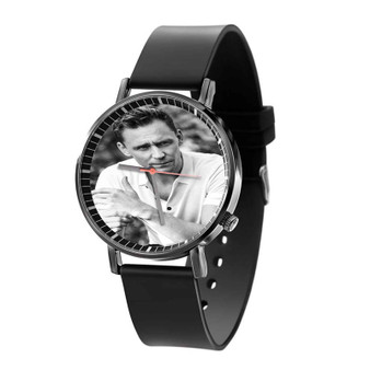 Tom Hiddleston Custom Quartz Watch Black With Gift Box