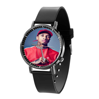 Tyga Custom Quartz Watch Black With Gift Box