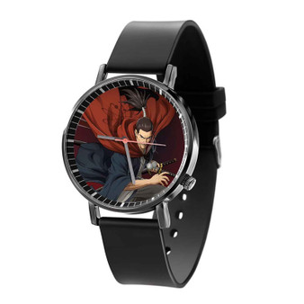 Atomic Samurai Custom Quartz Watch Black With Gift Box