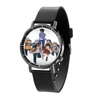 Erased Anime Custom Quartz Watch Black With Gift Box
