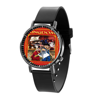 Kingdom Anime Custom Quartz Watch Black With Gift Box