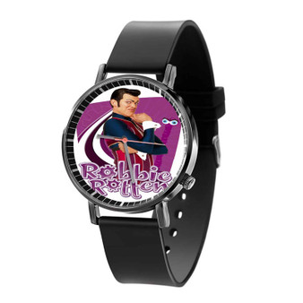 Robbie Rotten Custom Quartz Watch Black With Gift Box