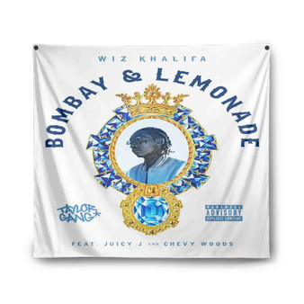 Bombay Lemonade Wiz Khalifa feat Juicy J Chevy Woods Custom Tapestry Indoor Wall Polyester Home Decor