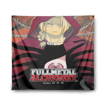 Edward Elric Fullmetal Alchemist Custom Tapestry Indoor Wall Polyester Home Decor