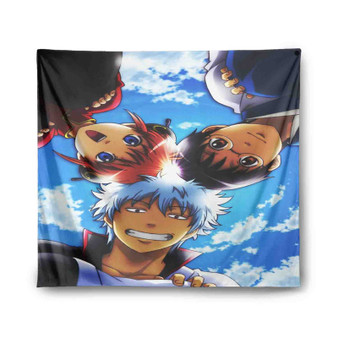 Gintama Newest Custom Tapestry Indoor Wall Polyester Home Decor