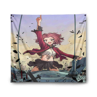 Girls und Panzer Custom Tapestry Indoor Wall Polyester Home Decor