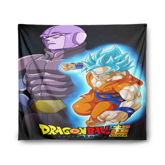 Hit vs Goku Dragon Ball Super Custom Tapestry Indoor Wall Polyester Home Decor