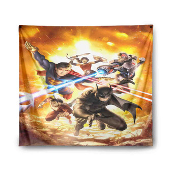 Justice League War Custom Tapestry Indoor Wall Polyester Home Decor