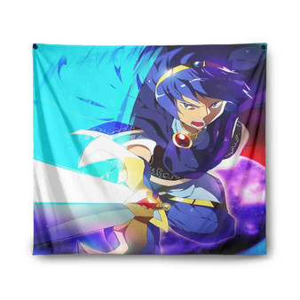 Marth Fire Emblem Custom Tapestry Indoor Wall Polyester Home Decor