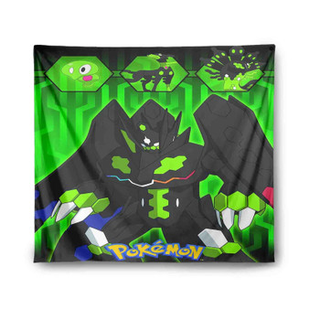 Pok mon Zygarde Custom Tapestry Indoor Wall Polyester Home Decor