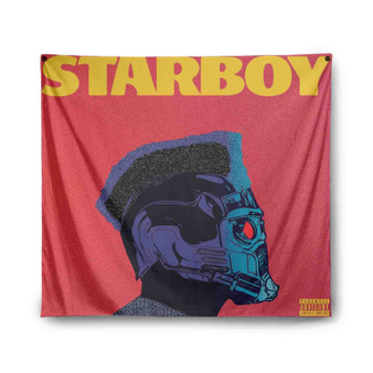 The Weeknd Starboy Custom Tapestry Indoor Wall Polyester Home Decor