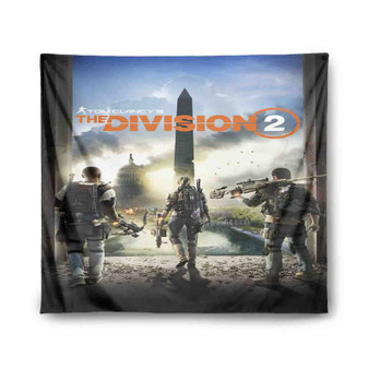 Tom Clancy s The Division 2 Custom Tapestry Indoor Wall Polyester Home Decor