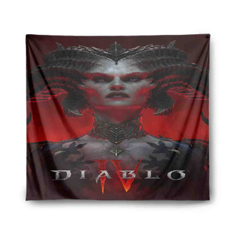 Diablo 4 Game Custom Tapestry Indoor Wall Polyester Home Decor
