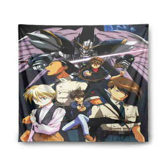 Mobile Suit Gundam Wing Custom Tapestry Indoor Wall Polyester Home Decor