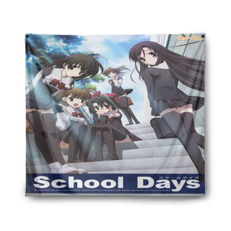 School Days Custom Tapestry Indoor Wall Polyester Home Decor