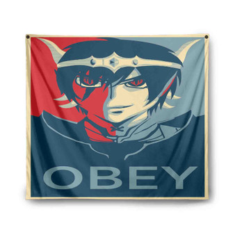 Shadow Moon Obey Custom Tapestry Indoor Wall Polyester Home Decor