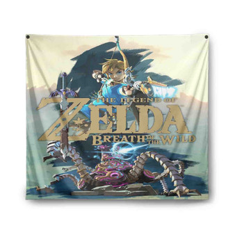 The Legend of Zelda Breath of the Wild Custom Tapestry Indoor Wall Polyester Home Decor