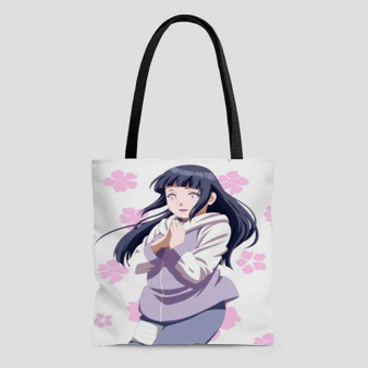 Hinata Hyuga Naruto Custom Tote Bag AOP