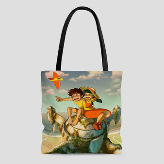 Future Boy Conan Custom Tote Bag AOP