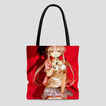 Yuno Gasai Future Diary Custom Tote Bag AOP