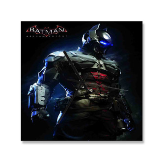 Batman Arkham Knight Custom Wall Clock Square Silent Scaleless Wooden Black Pointers