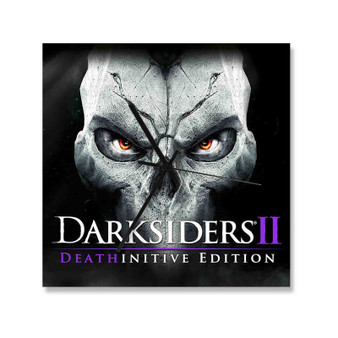 Darksiders II Deathinitive Edition Custom Wall Clock Square Silent Scaleless Wooden Black Pointers