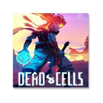 Dead Cells Custom Wall Clock Square Silent Scaleless Wooden Black Pointers