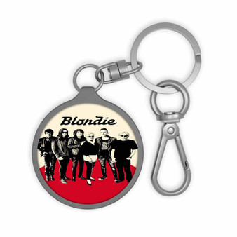 Blondie Fun Custom Keyring Tag Acrylic Keychain TPU Cover