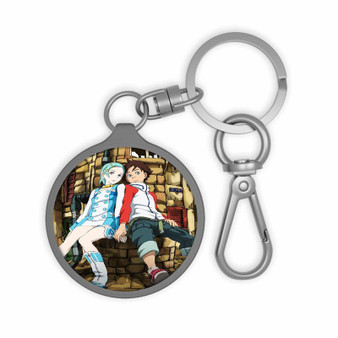 Eureka Seven Custom Keyring Tag Acrylic Keychain TPU Cover