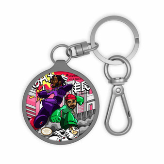 Game Over Rizzo Rizzo Feat Lil Uzi Vert Custom Keyring Tag Acrylic Keychain TPU Cover