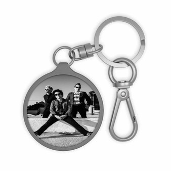 Green Day Custom Keyring Tag Acrylic Keychain TPU Cover