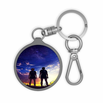 Haikyuu Hinata and Kageyama Custom Keyring Tag Acrylic Keychain TPU Cover