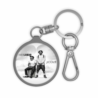 Kendrick Lamar and J Cole Best Custom Keyring Tag Acrylic Keychain TPU Cover