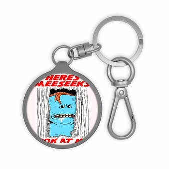 Mr Meeseek s Rick and Morty Best Custom Keyring Tag Acrylic Keychain TPU Cover