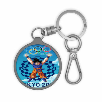 Olimpiade Tokyo 2020 Custom Keyring Tag Acrylic Keychain TPU Cover