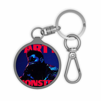 The Weeknd Party Monster Custom Keyring Tag Acrylic Keychain TPU Cover