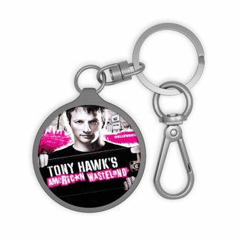 Tony Hawk s Custom Keyring Tag Acrylic Keychain TPU Cover