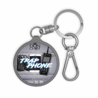 Trap Phone Don Chief Custom Keyring Tag Acrylic Keychain TPU Cover