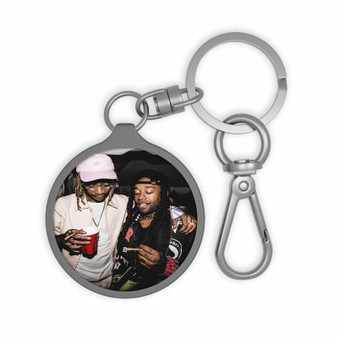 Ty Dolla ign Wiz Khalifa Custom Keyring Tag Acrylic Keychain TPU Cover