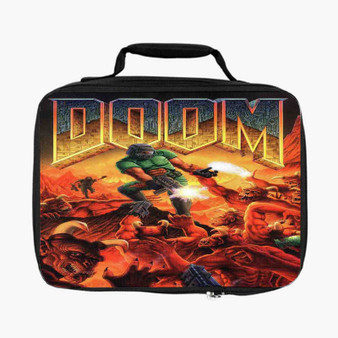 Doom Best Custom Lunch Bag Fully Lined and Insulated