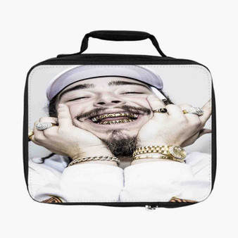 Post Malone Arts Custom Lunch Bag Fully Lined and Insulated