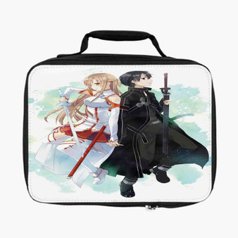 Sword Art Online Kirito and Asuna Arts Custom Lunch Bag Fully Lined and Insulated