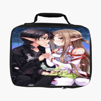 Sword Art Online Kirto and Asuna Custom Lunch Bag Fully Lined and Insulated