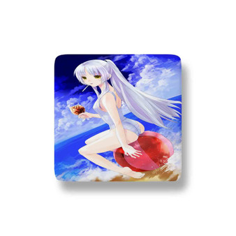 Angel Beats Kanade Tachibana Tenshi Custom Porcelain Refrigerator Magnet