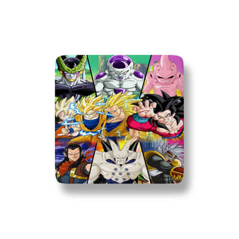 Goku s Transformations and All Villains Custom Porcelain Refrigerator Magnet